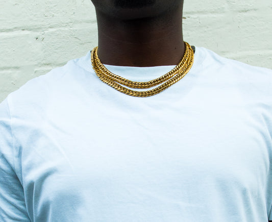 9MM CUBAN CHAIN - GOLD